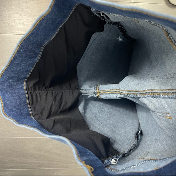 SPANX DISTRESSED SKINNY JEANS Pull on Jeggings Distressed Released Hem 20203R M - Picture 12 of 15